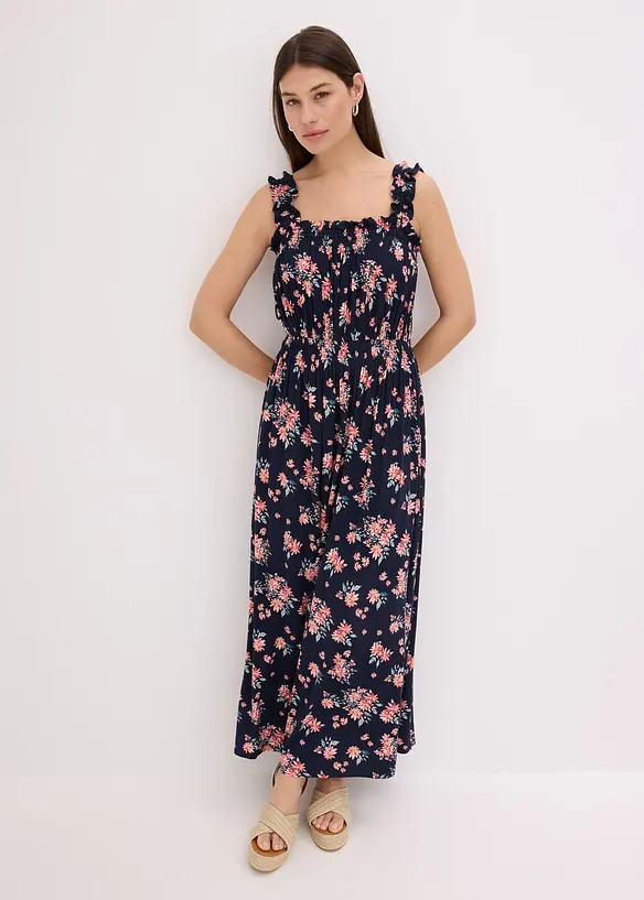 Gedessineerde maxi jurk, bonprix