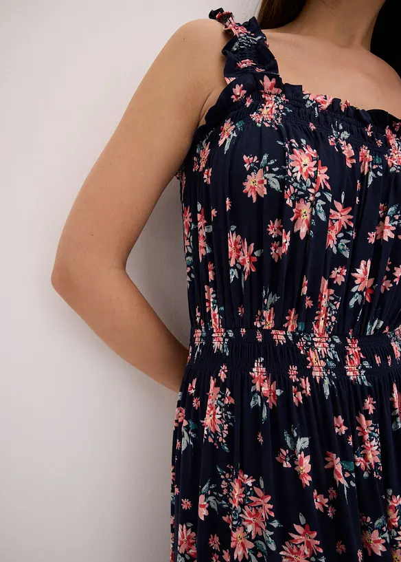 Gedessineerde maxi jurk, bonprix