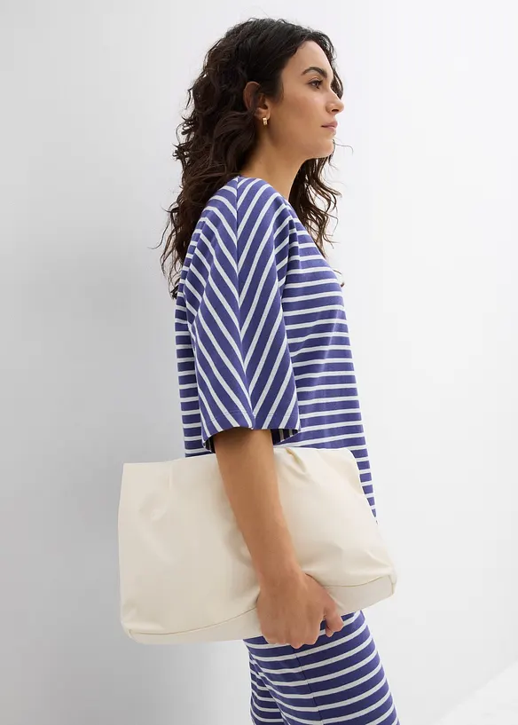 Oversized sweater van katoen, bonprix