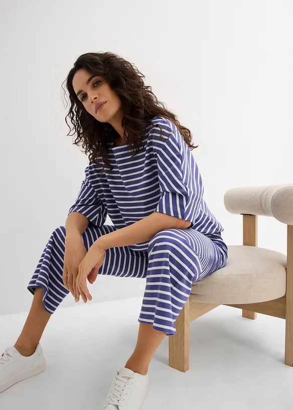 Oversized sweater van katoen, bonprix