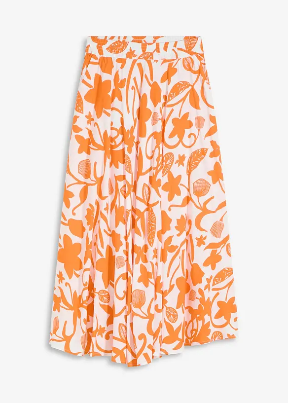 Maxirok van soepele viscose, bonprix