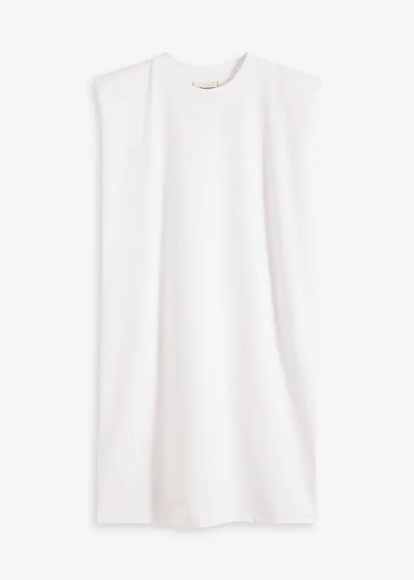 Mini jurk met oversized schouders, bonprix