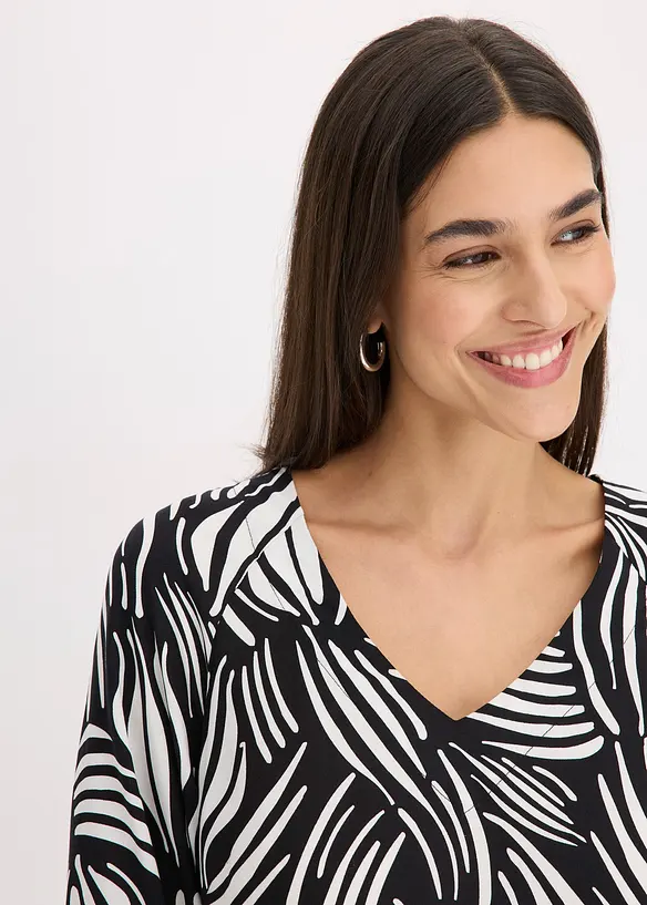 Tuniekjurk van soepele viscose, bonprix
