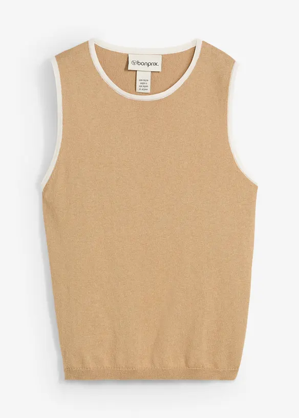 Gebreide tanktop, bonprix
