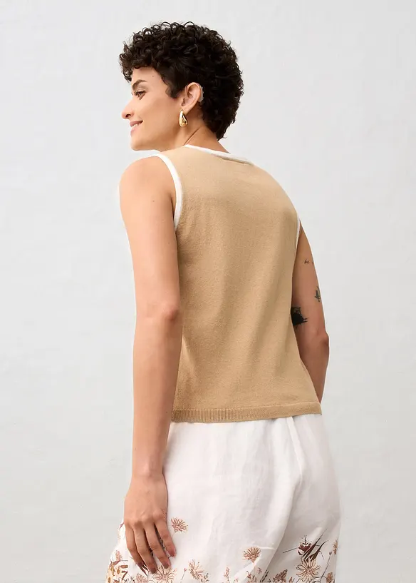 Gebreide tanktop, bonprix