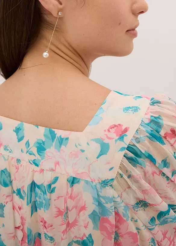 Maxi jurk van chiffon, bonprix