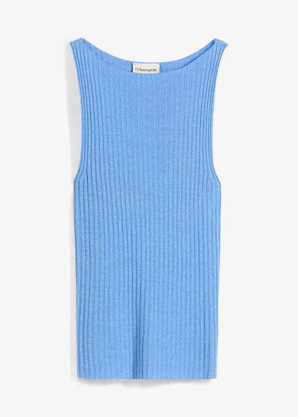Gebreide top van een viscosemix, bonprix