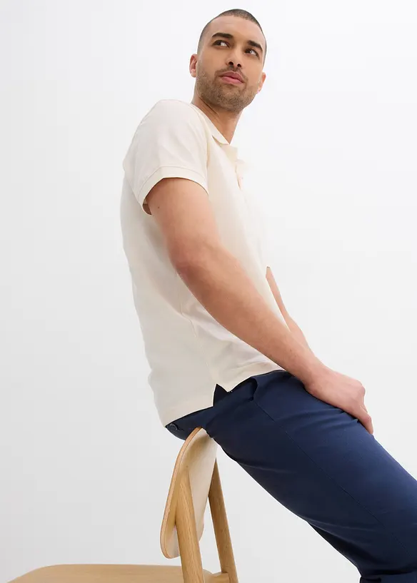 Piqué poloshirt van biologisch katoen, bonprix