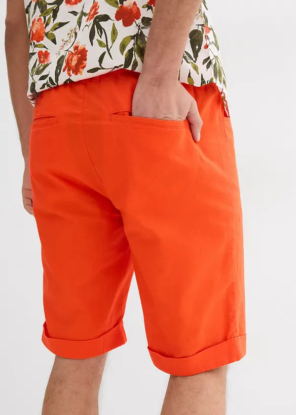 Instap bermuda van linnenmix, regular fit, bonprix