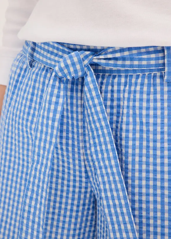 Broek met vichyruiten, bonprix