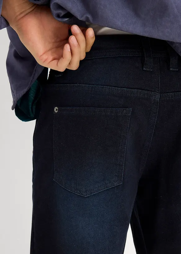 Lange jeans bermuda, regular fit, bonprix
