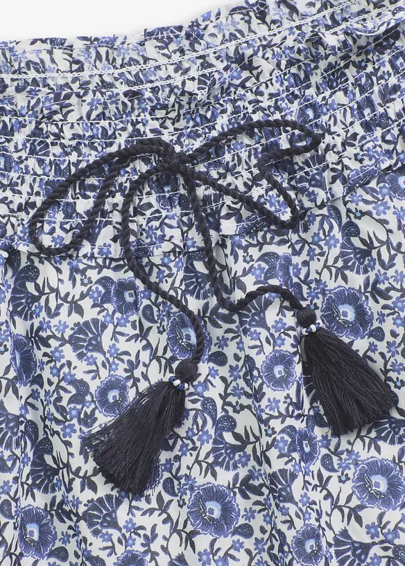 Boho minirok van licht katoen, bonprix