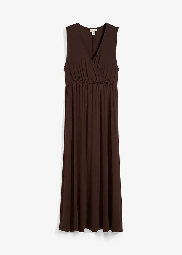 Maxi 2-in-1 zwangerschapsjurk met discrete borstvoedingsfunctie, bonprix