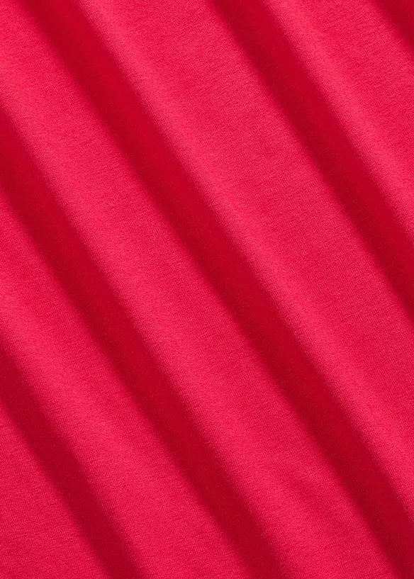 Shirt met asymmetrische halslijn, bonprix