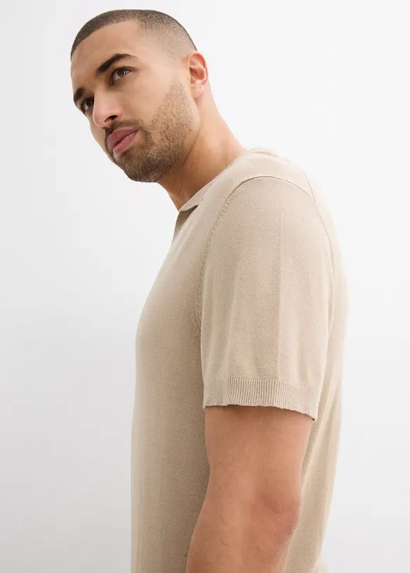 Poloshirt van fijn materiaal, bonprix