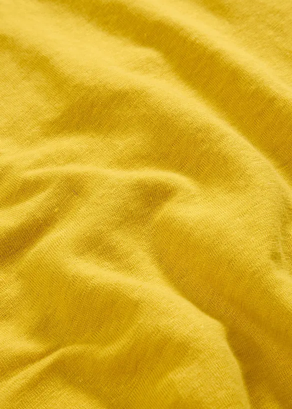 Linnen tanktop, bonprix