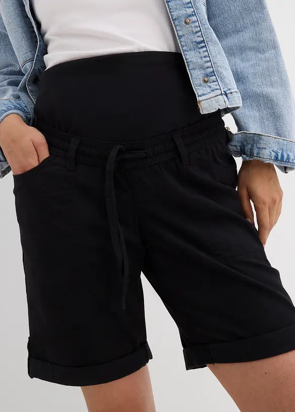 Oprolbare 2-in-1 zwangerschapsbermuda en -short, bonprix