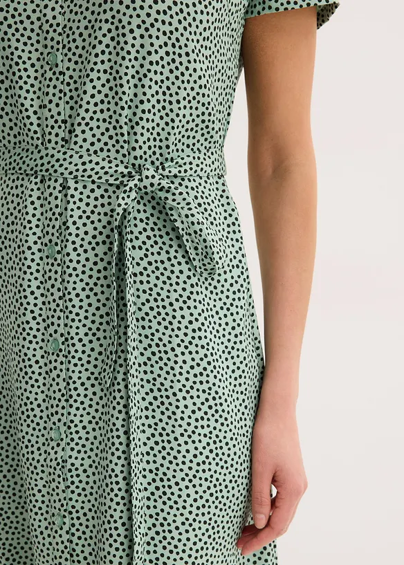 Jurk met stippen, bonprix