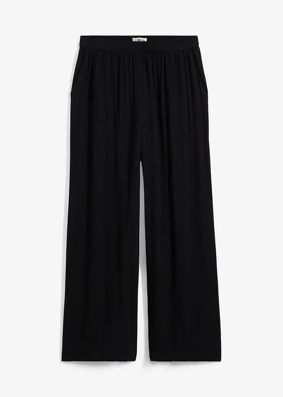 Palazzo broek van viscose, bonprix