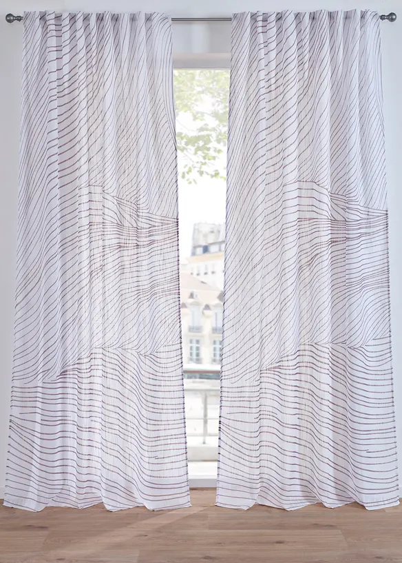 Gordijn met print (1 stuk), bonprix