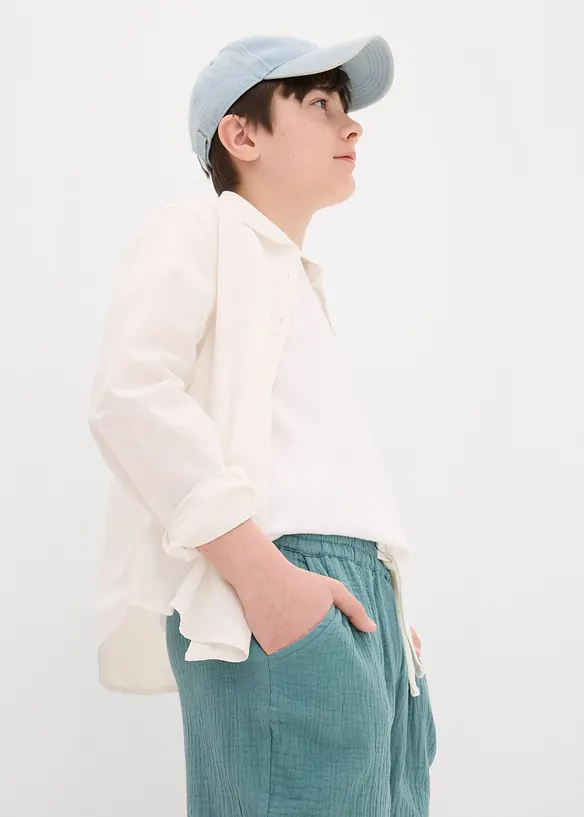 Instapshort van luchtige mousseline, loose fit, bonprix