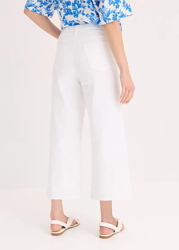 Culotte van een elastische katoenmix, bonprix