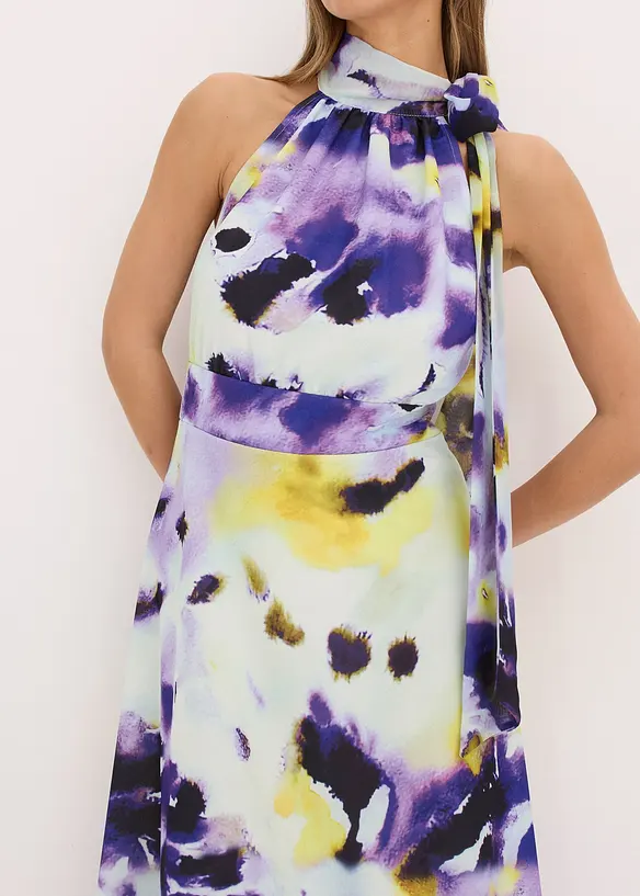 Maxi jurk van stevige scubastof, bonprix