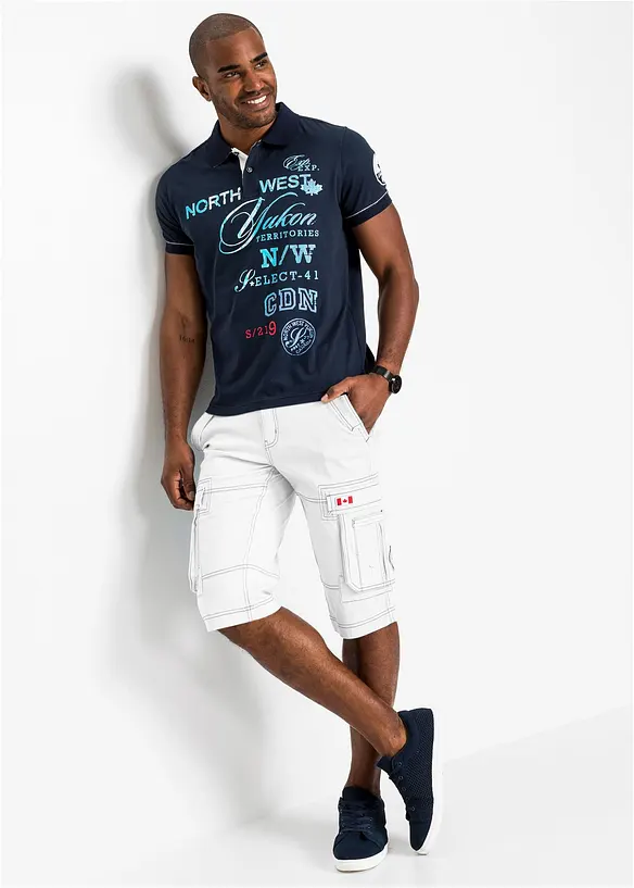 Jersey poloshirt, korte mouw, bonprix
