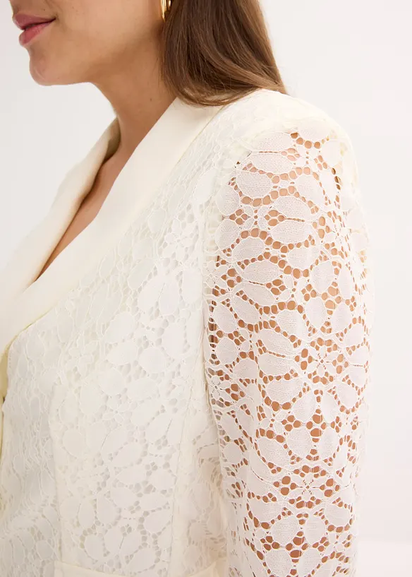 Blazer van kant, bonprix