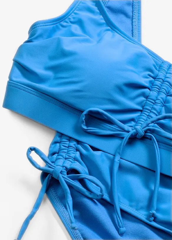 Bralette bikini met strikkoordjes (2-dlg. set), bonprix