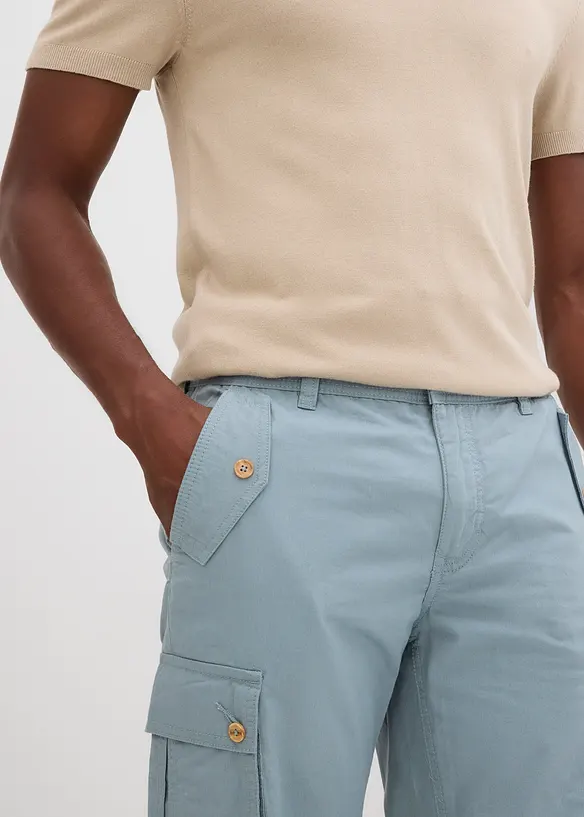 Cargo bermuda van katoen, regular fit, bonprix