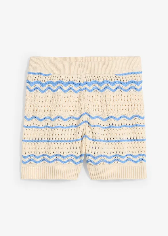 Short van een luchtige katoen-linnenmix, bonprix