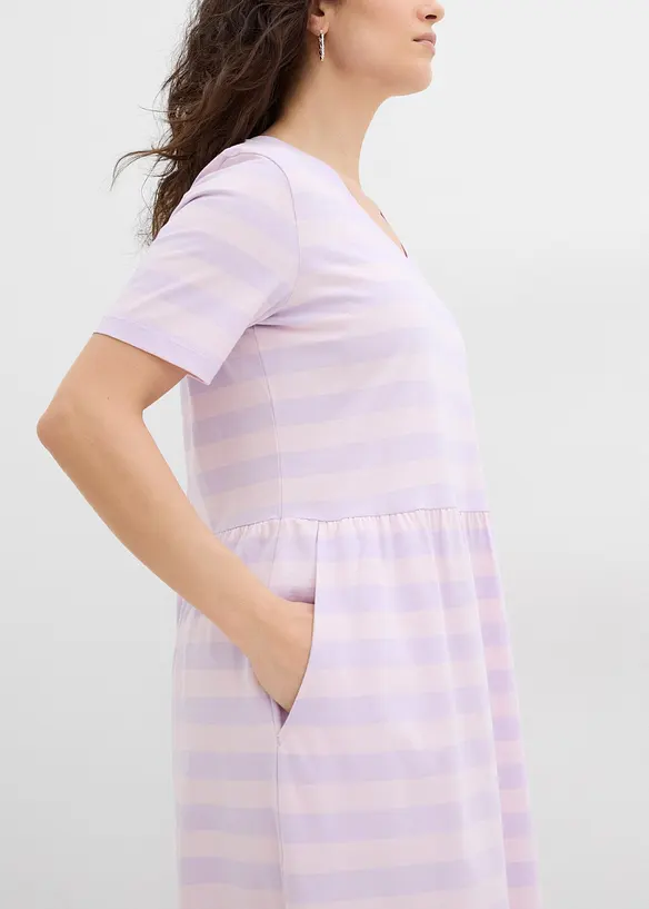 Jersey jurk van biologisch katoen, bonprix