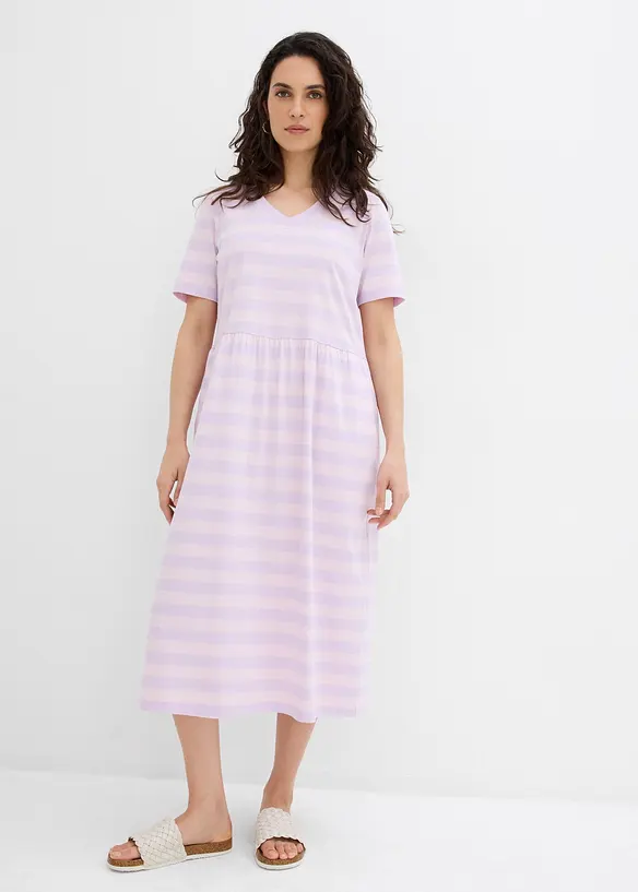 Jersey jurk van biologisch katoen, bonprix