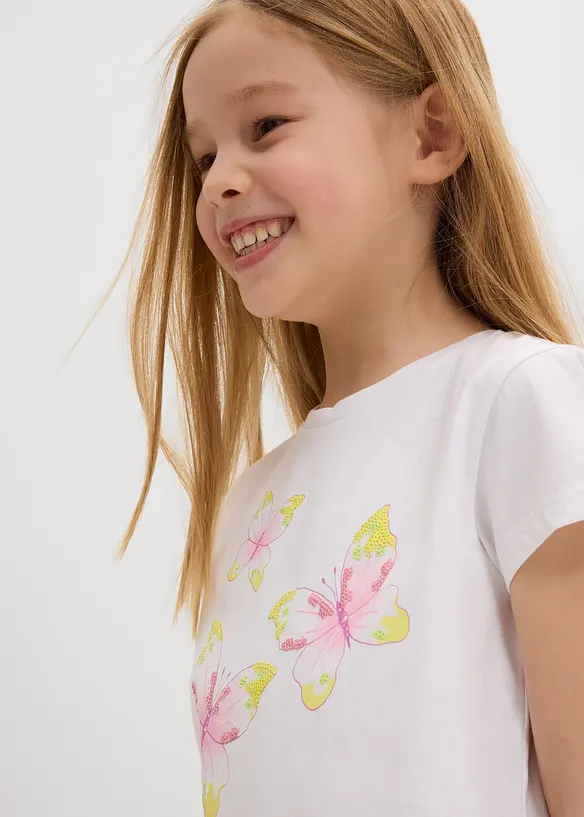 T-shirt van biologisch katoen, bonprix