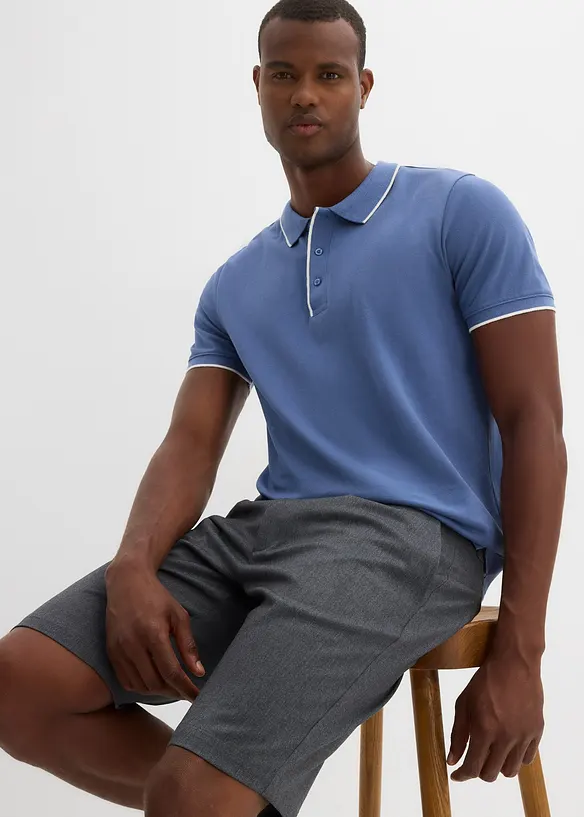 Piqué poloshirt van puur katoen, bonprix