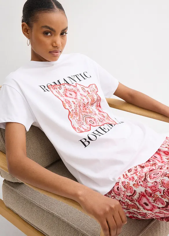 T-shirt van katoen, bonprix