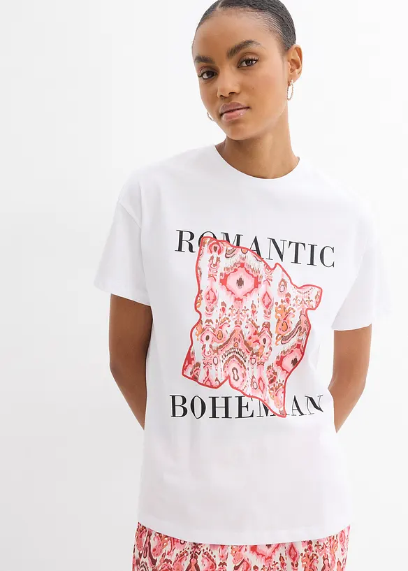T-shirt van katoen, bonprix