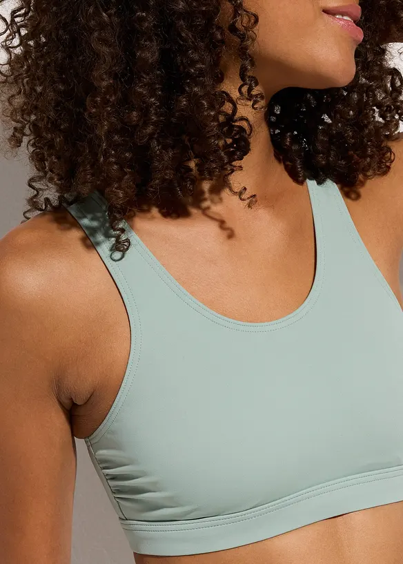 Bralette bikinitop met verstelbare band onder de borst, bonprix