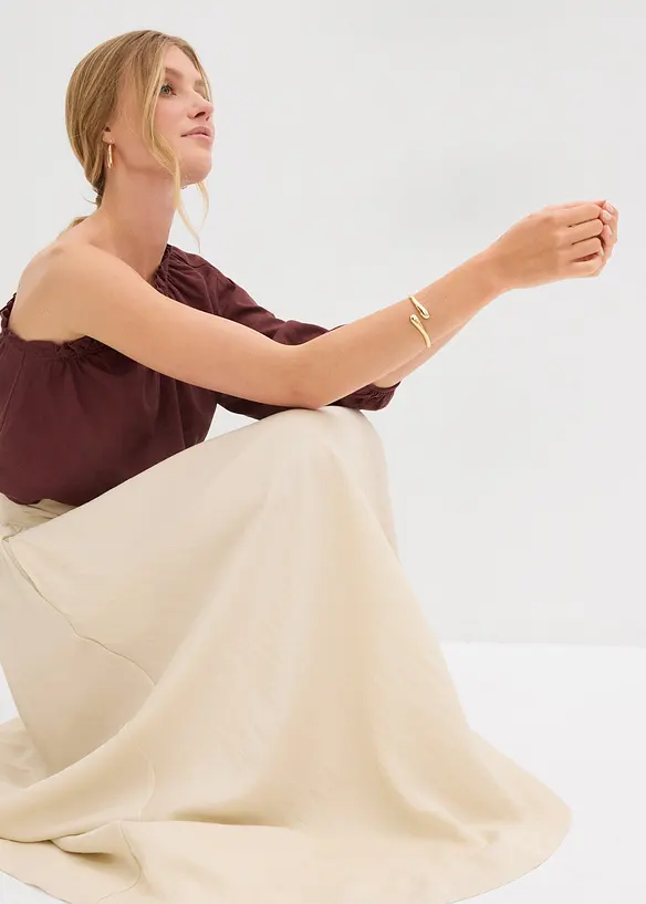 Maxi rok van soepele Lyocell-mix, bonprix
