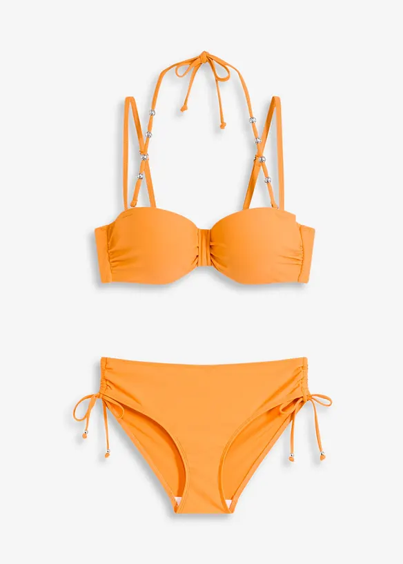 Balconette bikini met extra halter bandje (2-dlg. set), bonprix