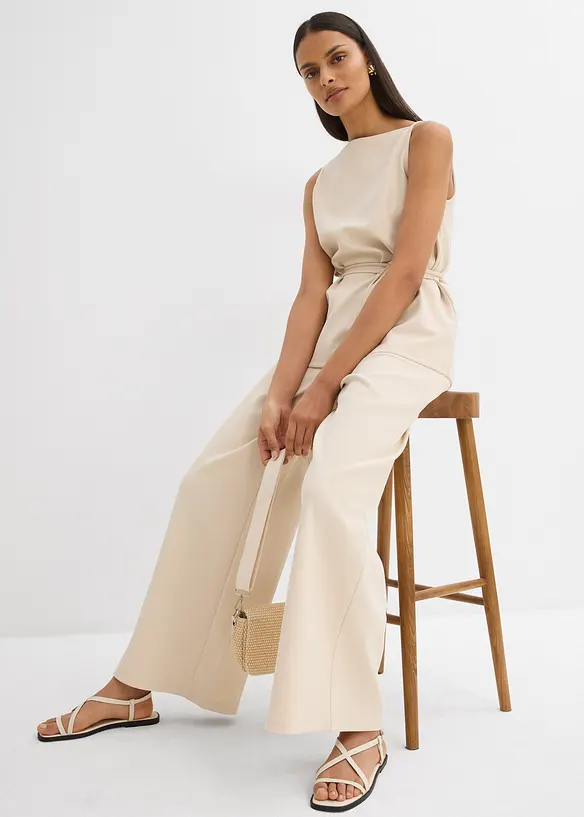 Marlene Dietrich broek van piqué, bonprix