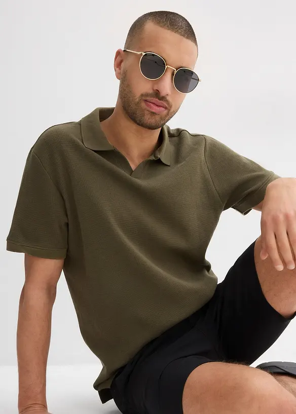 Poloshirt van biologisch katoen, bonprix