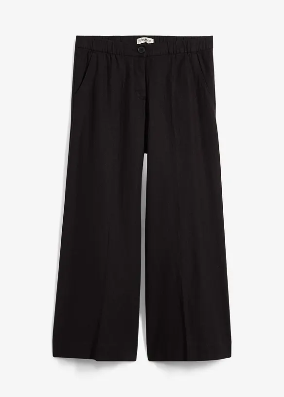 Culotte met een elastische tailleband in een soepele viscosemix, bonprix
