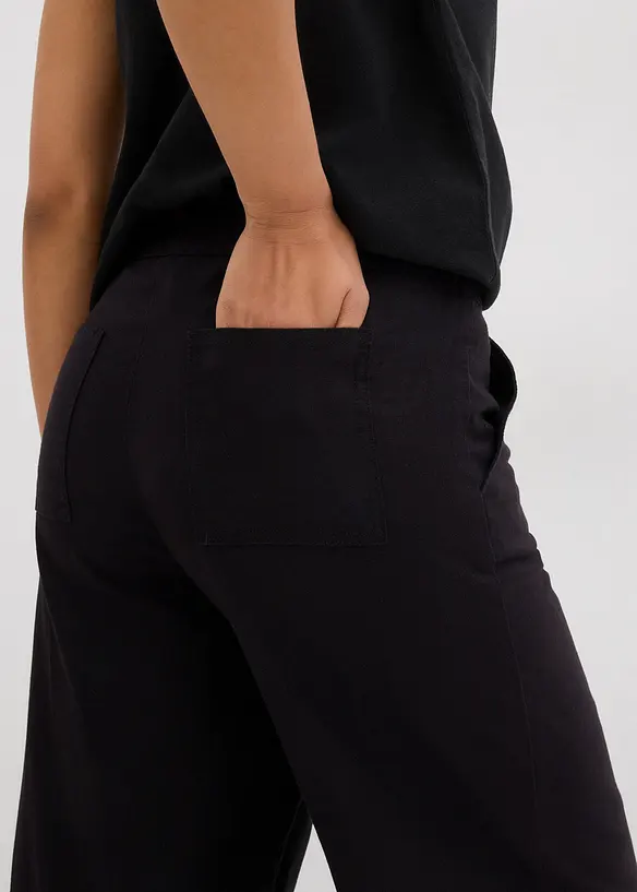 Culotte met een elastische tailleband in een soepele viscosemix, bonprix