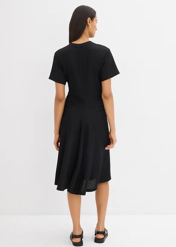 Shirtjurk van gestructureerde crêpe, bonprix