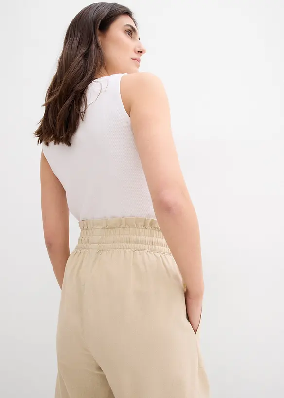 Linnen short, bonprix