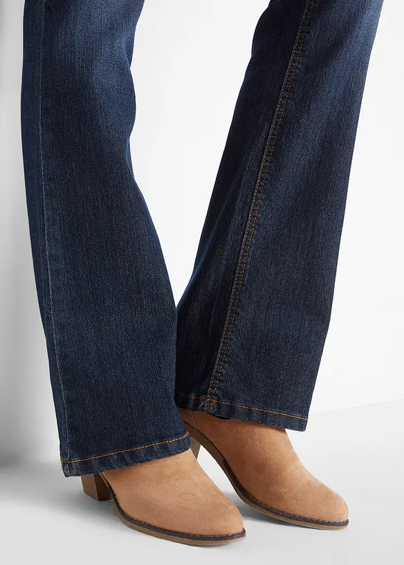 Comfort stretch jeans, bootcut, bonprix
