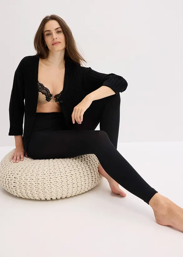 Thermo legging 140 den met gerecycled polyester, bonprix
