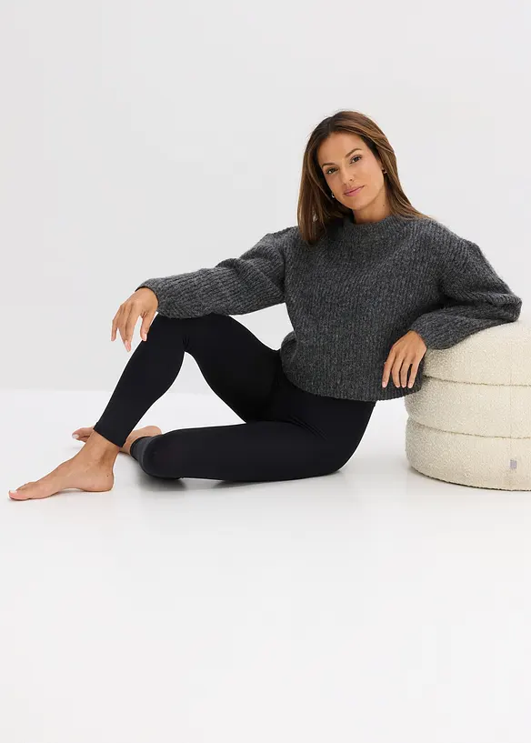 Thermo fleece legging 140den, bonprix